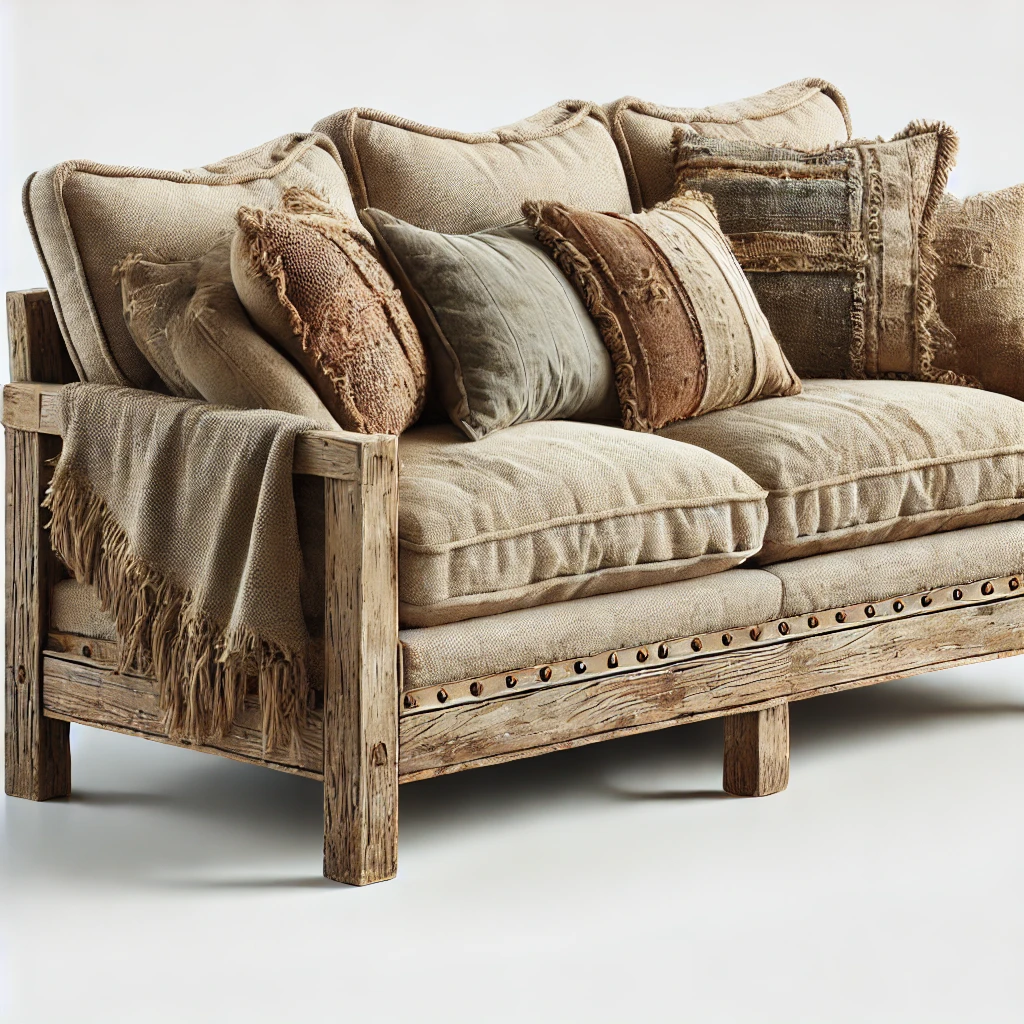 Aranoza wooden Sofa 